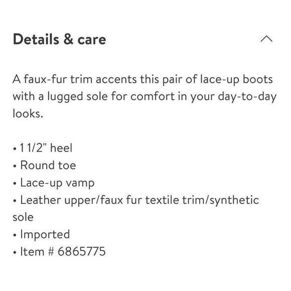 Dr. Martens | 1460 Serena Faux Fur Trim Boot - Picture 10 of 10